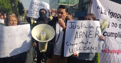 Colegio Williams. Tras muerte de Abner, padres piden cerrar escuela