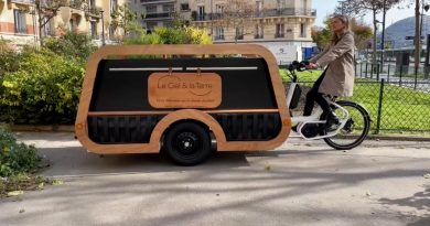 La Corbicyclette, una bicicleta fúnebre que ofrece un servicio más ecológico