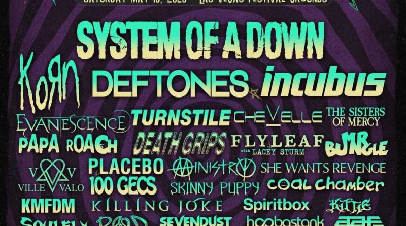 Sick New World anuncia cartel con System of a Down como headliner