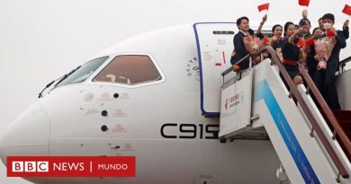 El avión de pasajeros C919 con el que China quiere competir con Boeing y Airbus - BBC News Mundo