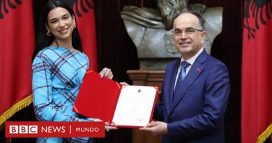 Por qué la estrella del pop británica Dua Lipa recibió la ciudadanía albanesa - BBC News Mundo