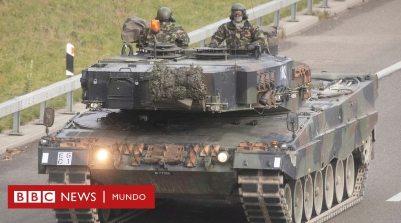 Alemania autoriza el envío de tanques de guerra Leopard 2 a Ucrania y permitirá hacerlo a otros países - BBC News Mundo