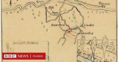 El mapa de la II Guerra Mundial que desató la búsqueda frenética de un tesoro nazi en Países Bajos - BBC News Mundo