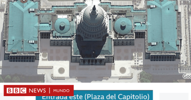 Guía visual de la invasión al Congreso de EE.UU. por parte de los seguidores de Trump - BBC News Mundo