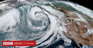 Qué son los "ríos atmosféricos" que están causando lluvias catastróficas en California - BBC News Mundo