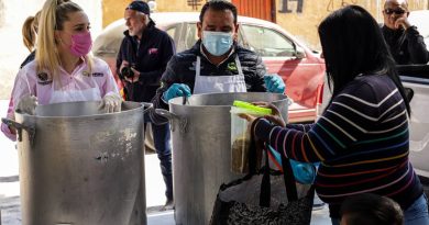 Supervisa Arahí Domínguez, programa “Comedor Contigo” en El Oasis