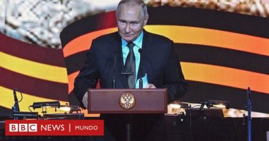 "Increíble pero cierto: estamos nuevamente amenazados por los tanques Leopard alemanes", dice Putin en el 80 aniversario de Stalingrado - BBC News Mundo