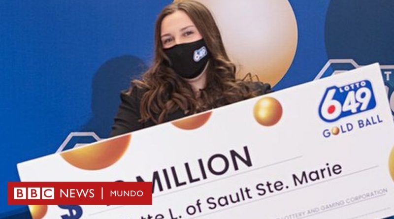 La adolescente que ganó US$35 millones en la lotería en su primer intento - BBC News Mundo