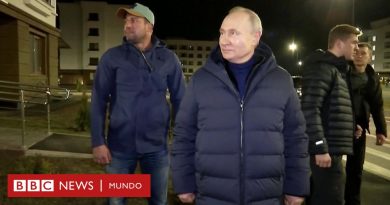 La sorpresiva visita de Putin a la ciudad ucraniana de Mariúpol, ocupada por Rusia - BBC News Mundo