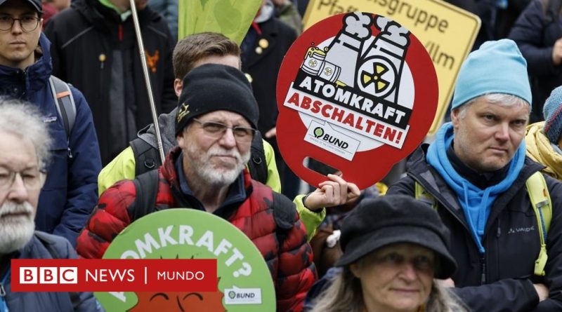 "El fin de una era": Alemania abandona la energía nuclear tras más de 60 años pese a las presiones por la guerra de Ucrania - BBC News Mundo