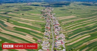 El pueblo de una sola calle donde viven 6.000 personas - BBC News Mundo