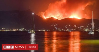 Incendios arrasan con Rodas: las fotos que muestran el antes y después en la turística isla griega - BBC News Mundo