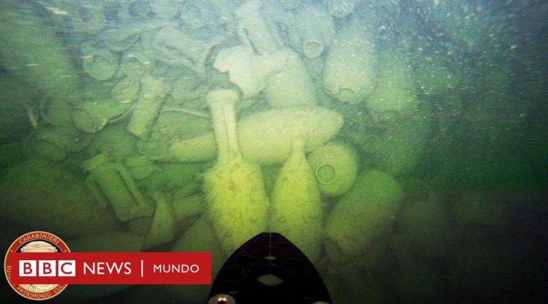 Italia: el “excepcional” naufragio romano de 2.000 años que se descubrió en la costa del país europeo - BBC News Mundo