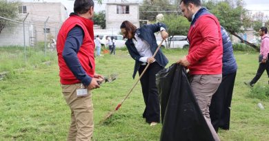 Rehabilitan escuela de El Marqués a días de clases