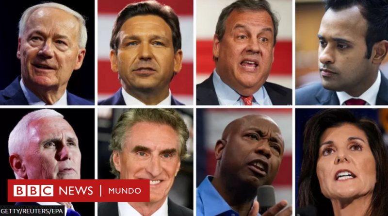 Todos contra el “Trump millennial”: los ganadores y perdedores del primer debate presidencial republicano (sin Trump) - BBC News Mundo