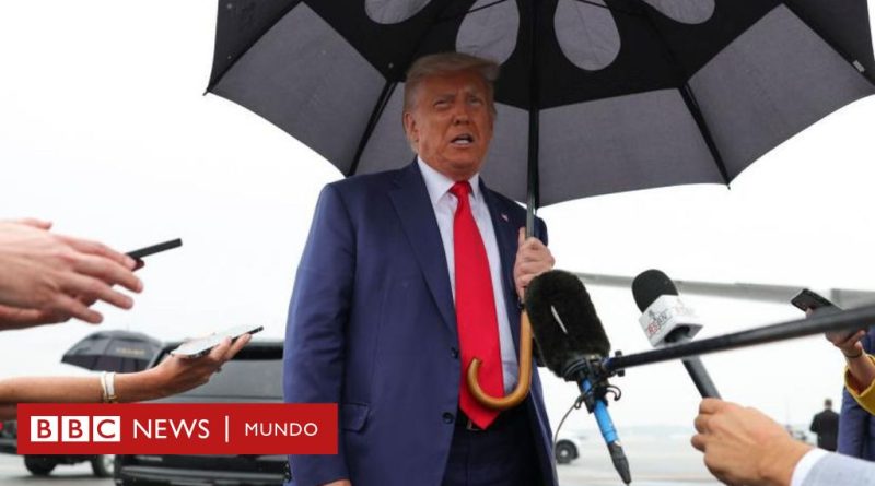 Trump acusado: ¿se está postulando el exmandatario a la presidencia de EE.UU. para evitar ir a la cárcel? - BBC News Mundo