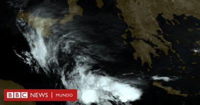 Inundaciones en Libia: "Medicán", el huracán en el Mediterráneo que explica la fuerte tormenta que generó la catástrofe en el país - BBC News Mundo