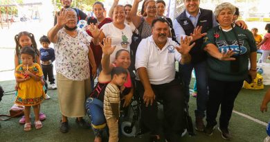 Luis y Arahí encabezan jornada de "Comedores Contigo"