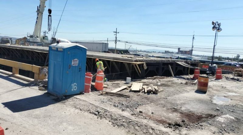 Remodelan puente del ferrocarril, tenía 40 años