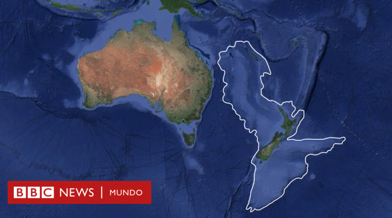 Zelandia: el mapa que muestra cuán grande era el continente sumergido en el Pacífico que tardaron 375 años en encontrar - BBC News Mundo