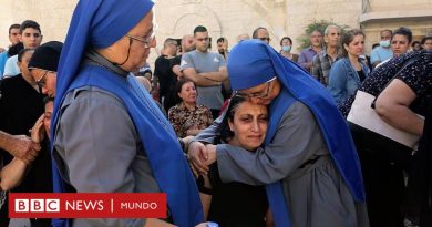 Gaza: "No vamos a abandonar a nuestra gente", las monjas peruanas que no quieren irse a pesar de los bombardeos - BBC News Mundo