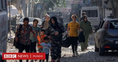 Guerra Israel - Hamás: mujeres y niños mueren en un ataque a un convoy de palestinos que huía del norte de Gaza - BBC News Mundo