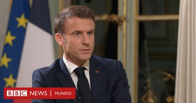 Guerra Israel - Hamás | Macron pide a Israel que deje de matar a mujeres y bebés en Gaza - BBC News Mundo