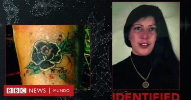 "La mujer con el tatuaje de una flor" identificada por su familia 31 años después de su asesinato gracias a un artículo de la BBC - BBC News Mundo