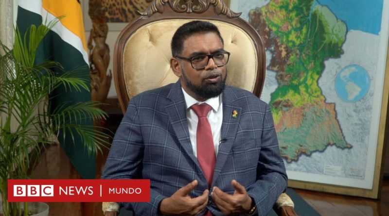 Esequibo | Irfaan Ali, presidente de Guyana: "Nuestro país no está solo y nuestros amigos no van a permitir que sea pisoteado" - BBC News Mundo