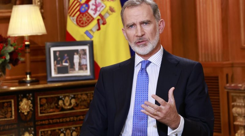 Felipe VI llama en su discurso a evitar que “el germen de la discordia” vuelva a instalarse entre los españoles