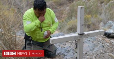 Migración |  “Se volvieron momias por el calor”: los desgarradores testimonios de los voluntarios que recogen los cuerpos de los migrantes muertos en el desierto de Sonora - BBC News Mundo