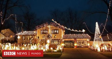 Navidad: 5 de las casas con las decoraciones navideñas más excéntricas y costosas de Estados Unidos - BBC News Mundo