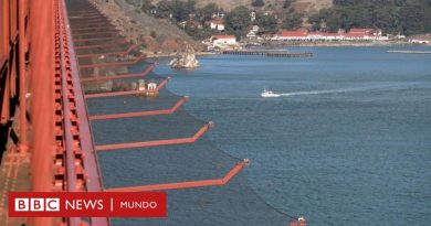 La red para evitar suicidios que finalmente fue instalada en el icónico Golden Gate de San Francisco - BBC News Mundo