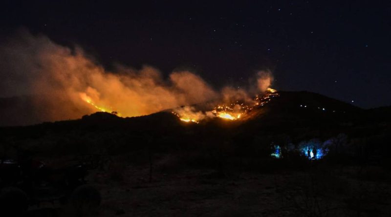 Acusan a la CFE por el incendio de Cadereyta