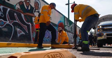 Corrigen infraestructura vial tras protesta en Paseo 5 de Febrero