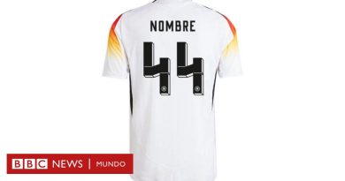 La camiseta 44 de Alemania que Adidas retiró por su “cuestionable” semejanza con la simbología nazi - BBC News Mundo