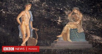 Pompeya: las increíbles nuevas pinturas de 2.000 años de antigüedad encontradas en la ciudad romana - BBC News Mundo