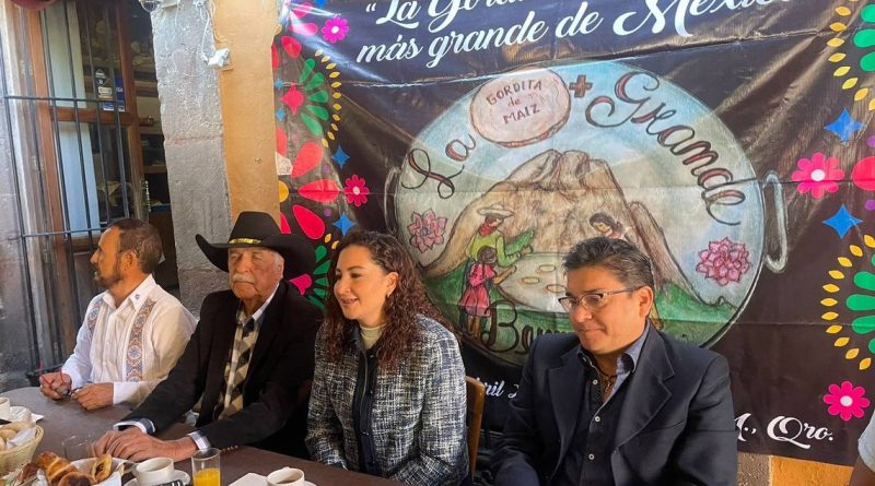 Prepararán en Bernal "La gordita más grande de México"