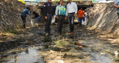 Supervisa Luis Nava limpieza de drenes