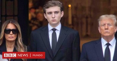 Barron Trump, el hijo menor del expresidente, no participará en la Convención Republicana - BBC News Mundo