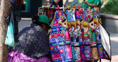 "Artesanos” venden productos chinos