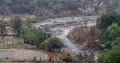 Lluvia sólo mojó la arena del Extoraz