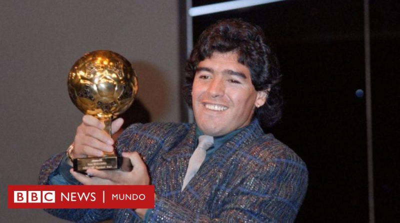 Maradona: La batalla por el Balón de Oro del astro argentino que iba a ser subastado en Francia y cuya venta frenó la justicia - BBC News Mundo