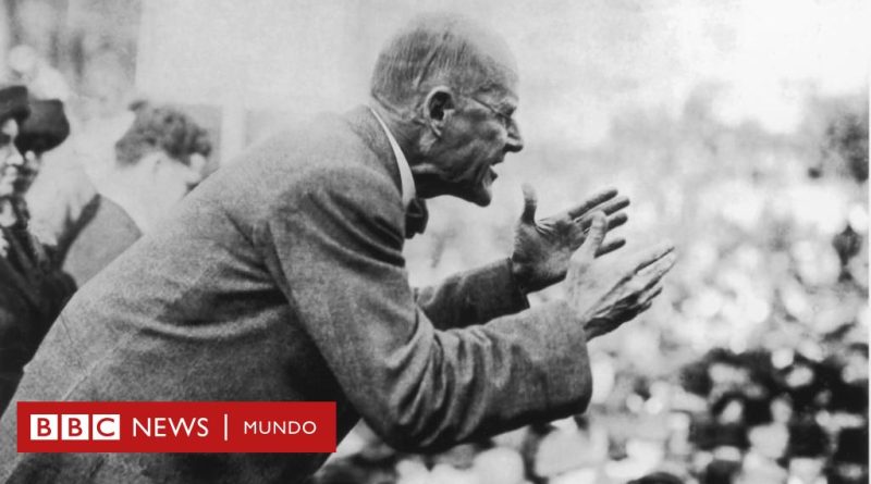 Trump: quién fue Eugene Debs, el candidato del Partido Socialista de EE.UU. que hizo campaña desde prisión en 1920 y logró casi un millón de votos - BBC News Mundo