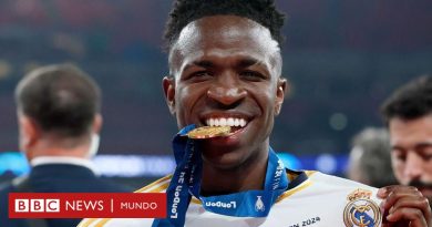 Vinicius Jr I "Soy el tormento de los racistas": el jugador celebra la condena a prisión de 3 fans que lo insultaron en España - BBC News Mundo