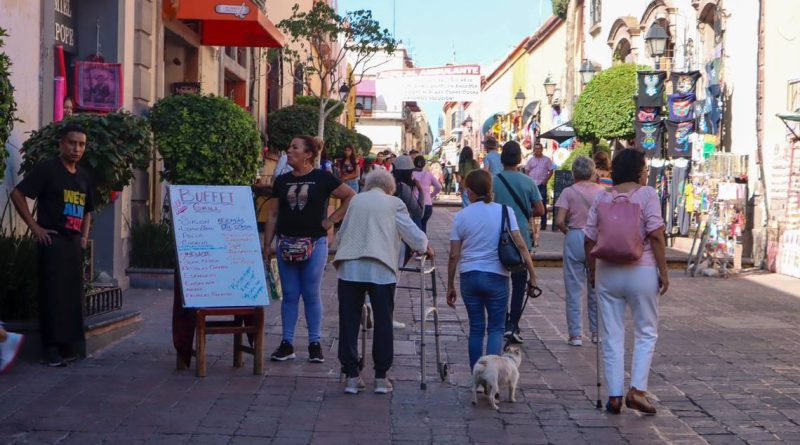 Afluencia de turistas aumenta 20% en el Centro Histórico