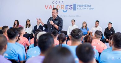 Inaugura Kuri “Copa Valores” del Consejo Estatal Contra las Adicciones