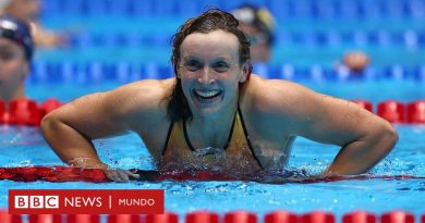 Katie Ledecky, “la mejor nadadora de nuestro tiempo”, según el 28 veces medallista olímpico Michael Phelps  - BBC News Mundo