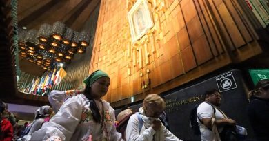 Peregrinas llegaron a la Basílica de Guadalupe