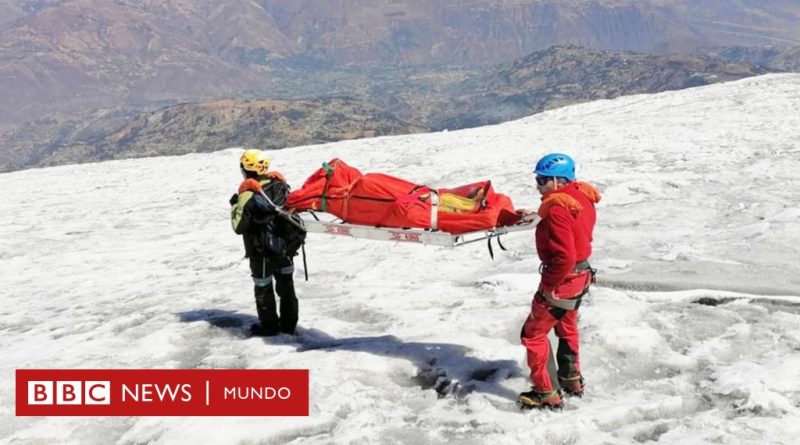 Perú: encuentran el cuerpo momificado de un escalador estadounidense que desapareció hace 22 años en la cumbre más alta del país sudamericano - BBC News Mundo